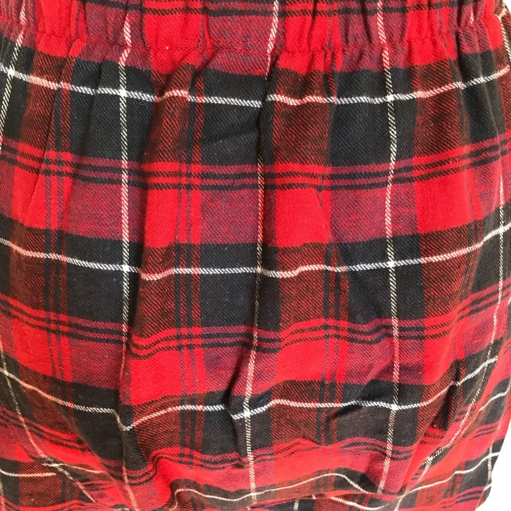 J.Crew flannel plaid boxers
